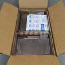 STORi Audrey Stackable Clear Bin Plastic Organizer Drawers | 2 Piece Set | Organize Cosmetics and Beauty Supplies on a Vanity | Made in USA