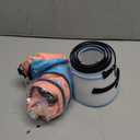 Supet Raised Inflatable Dog Cone Collar to Stop Licking, Soft Dog Cone Alternative After Surgery, Doggie Neck Donut Collar for Small Medium Large Dogs (Donut Light Blue)