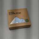 3-Pack Organic Baby Swaddle Sleep Sacks - Swaddles for Newborns, Infant 0-3 Months, Baby Girls, Boys, Soft & Snug Newborn Sleep Sack, Nursery Swaddling Blankets (ABC Land Cloud, OS)