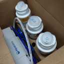 Aquasana Under Sink Water Filter System - Reduces PFAS, Lead, & Chlorine in Drinking Water - Under Counter Claryum Filtration for Kitchen - 3-Stage Max Flow - Brushed Nickel Faucet - AQ-5300+.55