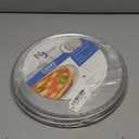 Norjac 12 Inch Pizza Pan, 6 Pack, Round Aluminum Pans, Baking Tray for Oven, Rust-Free, Durable & Long Lasting