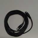 Monoprice MIDI Cable - 15 Feet - Black with Keyed 5-Pin DIN Connector, Molded Connector Shells