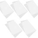 Amazon.com: FONDOTIN 5pcs Rectangular Plastic Table Cover Disposable Birthday Table Cloth Dining Cover for Party : Home & Kitchen