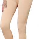 EXQUISLIFE Fleece Lined Tights Sheer Women - Fake Translucent Warm Pantyhose Leggings Sheer Thick Tights, for Winter (Medium, Beige)