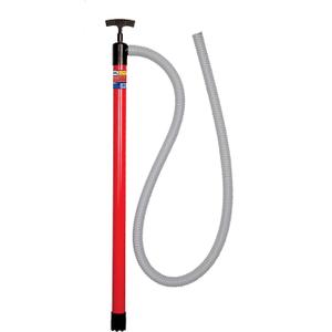 King Innovation 48072 King 36" x 72" Hand Pump Siphon, 72 inch, Red