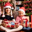 2 x OHOME 500 PCS Christmas Gift Tags - Gift Tags for Christmas Presents - Christmas Gifts for Women Men Kids - Christmas Wrapping Paper - Christmas Decorations,2.95 x 1.6 Inch