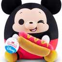 Snackles Disney 14-inch Plush (Mickey) by ZURU, Plush with Snack Accessory