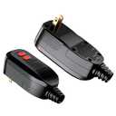 ANEKEN GFCI Plug Replacement, Auto-Reset, 15 Amp, 2 Prong, Waterproof Ground Fault Circuit Interrupter Safety Plug for Pressure Washer, Hair Dryer, Weeder, Hot Tub, Pool Pump