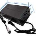 67.2V 5A Charger 60V Li-ion Battery Smart Charger for 16S 60V 15Ah 20Ah 25Ah 30Ah 40Ah 50Ah 60Ah Li-ion Battery with GX16-3prong 1+ 3- Plug/GX16 1+2- -3 Prong Plug