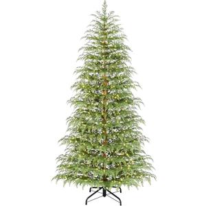 My Tx House Cypress Artificial Christmas Tree, Green, 7.5 ft, Traditional Holiday Decor