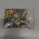 Gejoy 100 Pieces Miniature People Figurines 1:75 Scale Model Trains Architectural Plastic Mini Tiny People Sitting and Standing for Diorama