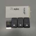 Kingdder 3 Pieces Garage Door Remote Compatible for Multicode 300mhz 10 Dip Switch 3089 3060 3070 Gate Opener Remote Multicode Gate Opener with Keychain (Black)