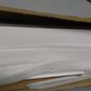 Pangda 4 Pcs 39.4 x 5.5 in White Wall Baseboard Covers Skirting Board Covers for 4.13 x 0.5in Baseboard Trim Polystyrene Moulding Easy DIY Installation for Room Office, Installed with Glue Not Include