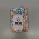 Credit Card Holder Slim Wallet, Sea Turtle RFID Wallet Women Front Pocket Small Card Holder Travel Cute Funny Thin Card Case ID Window PU Leather RFID Blocking Card Organizer Gifts Girls