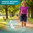 Med Spec ASO Speed Lacer Ankle Brace for Sprained Ankle and Peroneal Tendonitis, Orthopedic Ankle Support for Men, Women, Adults, Teens and Kids, Sports Injury Recovery