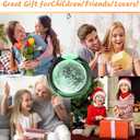 YAZJIWAN 3D Solar System Crystal Ball Lamp, Large Galaxy Night Light With 7 Color Change, Space Bedroom Decor, Christmas and Birthday Gift for Kids, Boys, Girls (Moon)