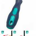 1/4" Bit Driver Handle, 1/4 inch Hex Quick Release Bit Handle,6.35mm Hex Screwdriver Bit Holder with Non-slip Handle