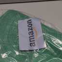 AHHFSMEI Round Braided Placemats Set of 6 Round Table Mats for Dining Tables Natural Woven Heat Resistant Place mats 15 Inch (Christmas Green, 6)