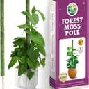 DUSPRO 42" Mesh Moss Pole for Climbing Plants, Natural Moss Pole Monstera Plant Support, Real Moss Poles for Plants Indoor, Moss Stick for House Plants, Moss Stakes for Climbing Plants