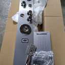 ELLO&ALLO Stainless Steel Shower Panel Tower System,LED Rainfall Waterfall Shower Head 6-Function Faucet Rain Massage System with Body Jets, Brushed Nickel