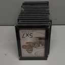 Memory Island 5x7 Photo Frames for Wall and Tabletop Display, 5 by 7 Black Picture Frames with HD Plexiglass, Set of 15