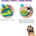 Outward Hound by Nina Ottosson MultiPuzzle Interactive Dog Treat Puzzle Enrichment Toy, Level 4 Expert