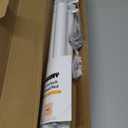 Closet Rods for Hanging Clothes, 17 to 54 Inch Heavy Duty Stepless Adjustable Closet Hanging Rod, 1.3 Inch Diameter Metal Closet Rod for Wardrobes Laundry Bedroom RV, White