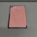 DMLuna Case for TCL Tab 8 SE + 8 Plus / 8 Tablet - Slim Lightweight Tri-Fold Stand Hard Back Shell, Premium Smooth PU Leather Cover, Pink