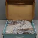 Roller Skates for Women or Men with Height Adjustable Rubber Stoppers Retro Suede Quad Roller Skates for Outdoor and Indoor, 7