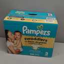 Pampers Swaddlers Diapers, Size 3 (13-26 lbs), 136 Count, Absorbent, Keeps Baby Dry and Comfortable, Skin Safe Disposable Baby Diaper