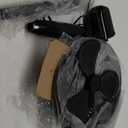 Optimus FNOP1872 Black Fan 18" Oscillating Stand Remote