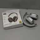 New Wireless Headset, Hifi Clear Call, Comfortable Fit With Head, Foldable, Rotatable, Stretchable. Compatible with Mobile Phones, Computers, MP3 and Other Devices. Wireless Headphones (Silvery)