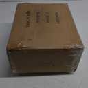 5-Ply 1600D+1200D Pontoon Boat Cover - Fully Waterproof & Ultra-Durable Tear-Resistant, with Large Storage Bag & Reinforced Windproof Straps (Fits 17'-20' Length, Up to 102" Beam Width) (Gray+Black)