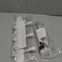 Encozy Over The Door Hooks,Coat Rack for Hanging Clothes Hat Towel (Heavy Duty White 1pcs)