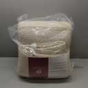 Cotton Oversized King Size Quilt Bedding Sets with Pillow Shams Ultra Soft Lightweight Bedspread Quilted Bed Coverlets Waffle Weave Blanket Thin Comforter for All Season, Khaki,120x128