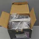 Mueller Vegetable Chopper Mandoline Slicer, Food Veggie Chopper, Cheese Grater, Onion Vegetable Cutter with Container, Dicer, Kitchen Gadgets & Essentials, White Sand/Grey (6 blade)