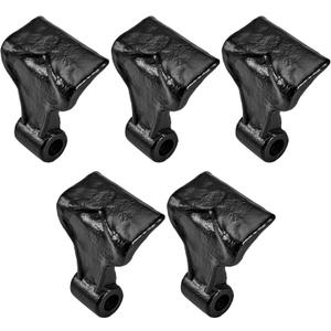Pindex 5 Packs 3.5 Inch Wide Replacement Steel Flail Hammer Blade Flail Mower Blades for Tractor Mowers