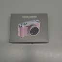 Upgrade Kids Selfie Camera, HD Digital Video Cameras for Toddler, Portable Toy for 3 4 5 6 7 8 Year Old Girl with 32GB SD Card-Black