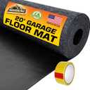 Armor All Garage Floor Mat (20' x 7'4"), Waterproof Garage Flooring, Absorbent, Premium Oil Spill Resistant Garage Pad, Durable, Protects Surfaces (Includes Double Sided Tape) (USA Made)