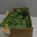 2-Pack 6FT Artificial Norfolk Pine Christmas Garland - Real Touch PE Faux Greenery, Waterproof Indoor Outdoor Decor for Mantel, Staircase, Fireplace, Front Door, Holiday Xmas Decoration