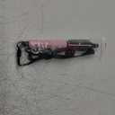 FARERY Mini Thermal Brush 3 Temperature Adjustable, 3/4 Inch Travel Curling Iron for Short Hair, Heated Round Brush for Touch ups and Small Curls, Travel Size Curling Wand, Dual Voltage, Pink