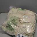 MooMee Bedding Duvet Cover Set 100% Washed Cotton Linen Like Textured Breathable Durable Soft Comfy (Heathered Almond Milk Grey, King 104"x90")