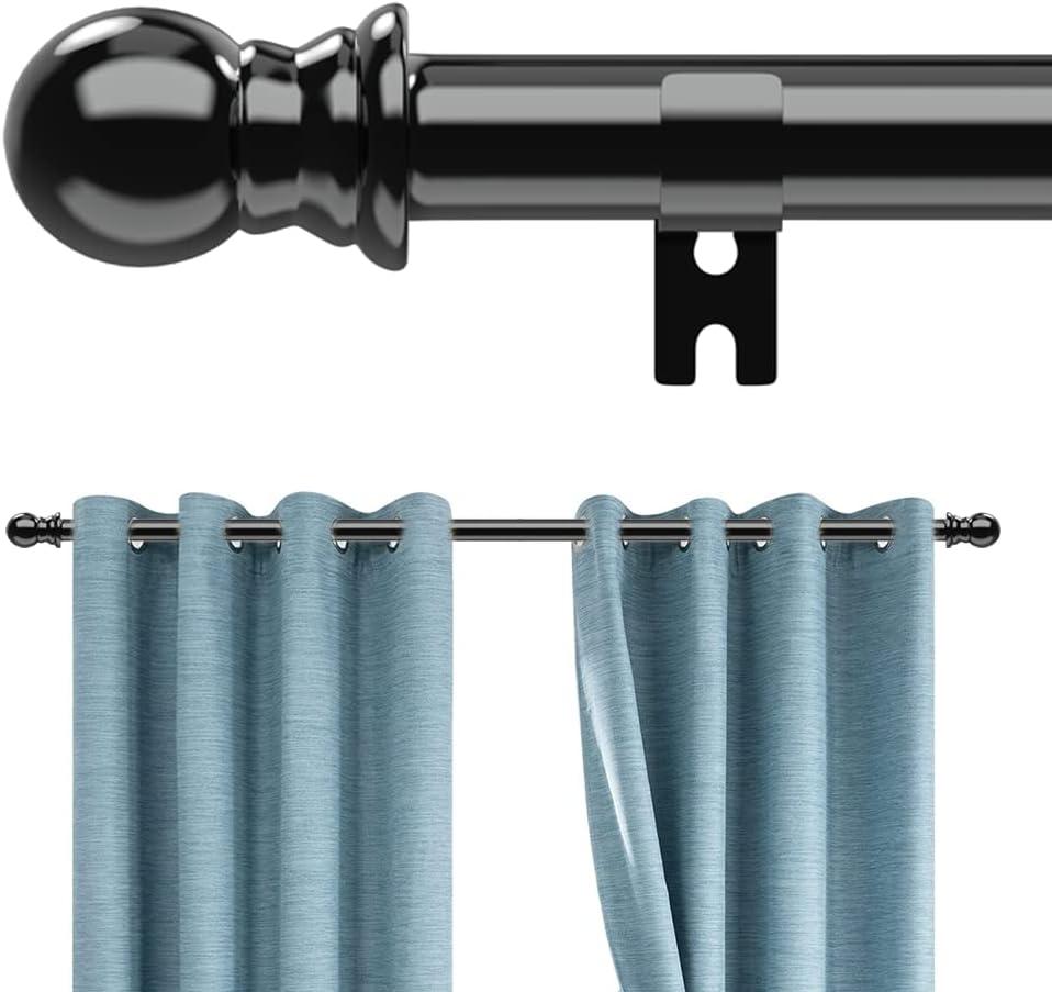 Curtain Rod for Windows 48" to 84"