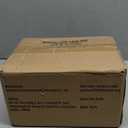 Privacy Door Knob, Brushed Nickel Door Knobs Interior Keyless Locks Set(6 Pack), Bedroom Bathroom Door Knob with Lock, Reversible for Left/Right Door Handle