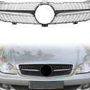 CLS Class Grill Front Upper Grill Fit for Mercedes Benz W219 CLS350 CLS500 CLS550 CLS63 AMG 2009 2010 2011 Black