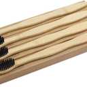Extra Hard Bamoo Toothbrush 8 Pieces of One Pack Firm Bristles Super Hard Toothbrush