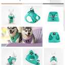 EcoBark Teacup Dog Harness - Luxury Step in Mesh Dog Harnesses in Mint Turquoise, XXS