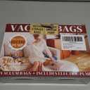 Vacbird 9 Packs Rechargeable Pump Vacuum Bags for Travel Packing, Carryon Size Vacuum Seal Bags for Luggage and Suitcase Compression, Space Saver for Clothes and Clothing Organization