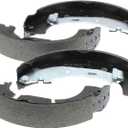 Rear Drum Ceramic Brake Shoes Set Replacement For Nissan Sentra 2013 2014 2015 2016 2017 2018 2019
