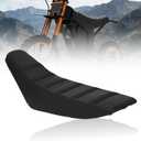 Gut Seat Cover for Tuttio Soleil01 Electric Dirt Bike, Anti-Slip and Waterproof, Thickened Seat Cover for Yozma in 10 Electric Motorcycle, Ebike Upgraded Replacement Part, Black